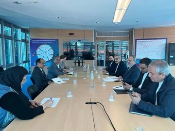 دیدار رئیس سازمان امور بطحایی با نماینده دبیرکل سازمان ملل در کاهش خطرپذیری بلایا