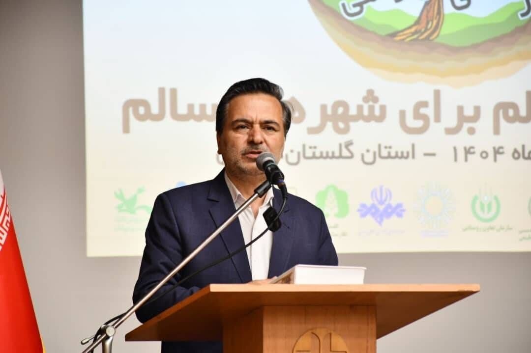 معاون استاندار گلستان: فرسایش خاک تهدید سلامت و امنیت اجتماعی است