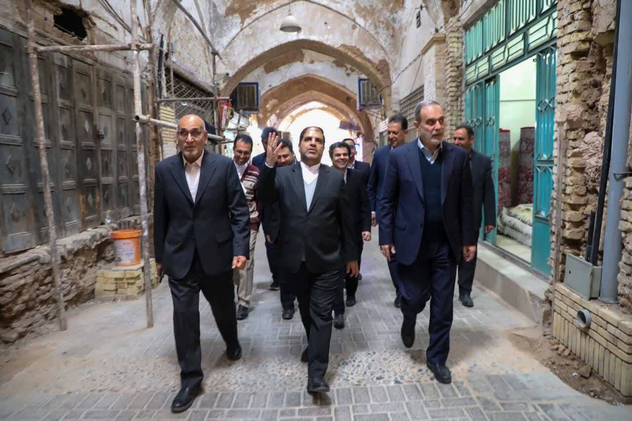 بررسی روند تکمیل مرکز نوآوری اجتماعی یزد با حضور رئیس سازمان امور اجتماعی