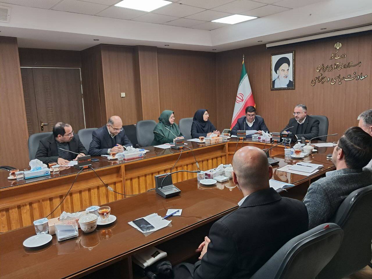 سومین جلسه شورای توسعه و حمایت از سازمان‌های مردم‌نهاد آذربایجان‌غربی برگزار شد