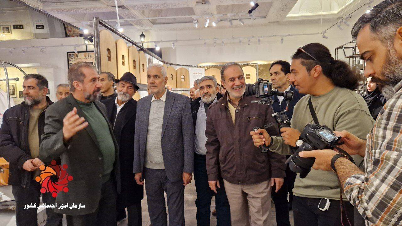 بازدید رئیس سازمان امور اجتماعی کشور از نمایشگاه «دیدار با پسر ایران»