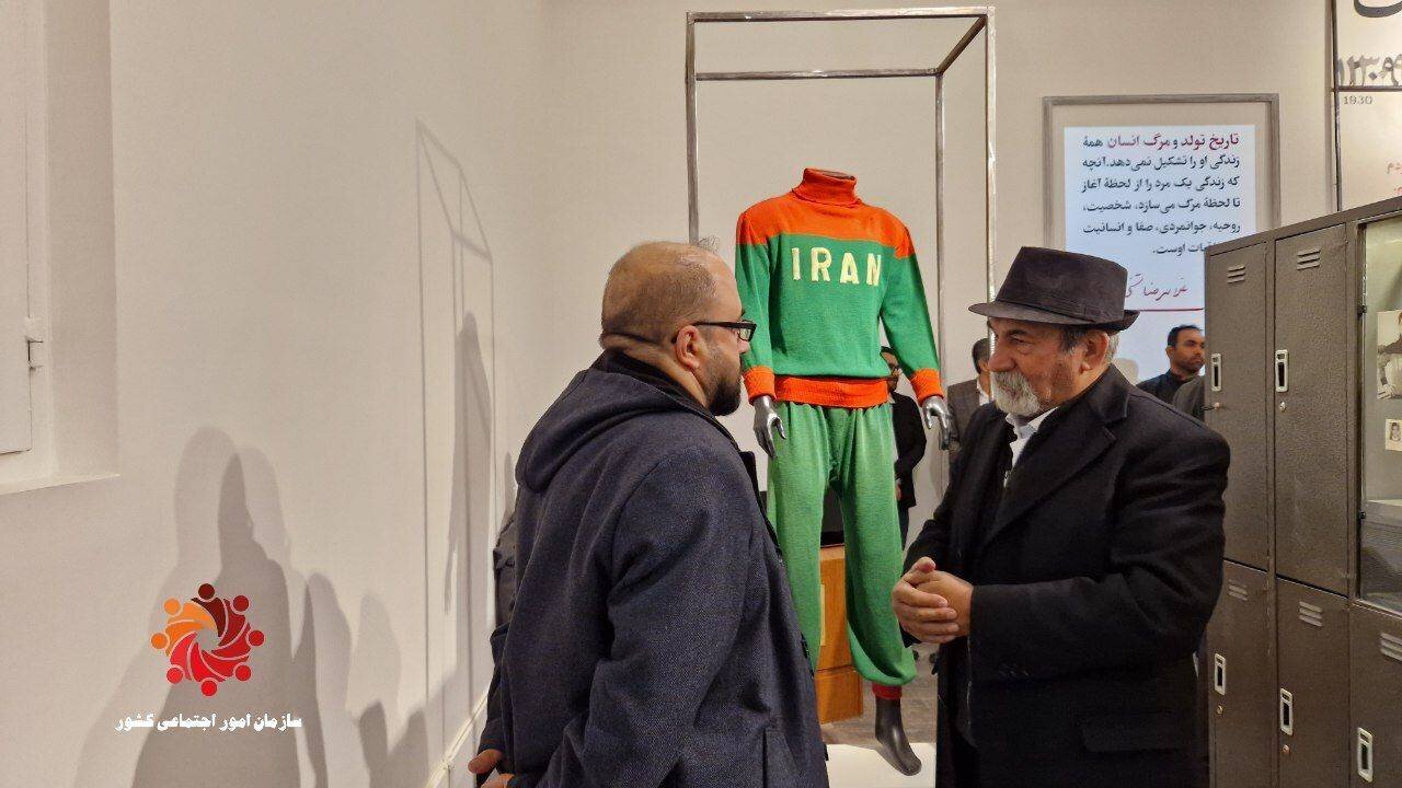 بازدید رئیس سازمان امور اجتماعی کشور از نمایشگاه «دیدار با پسر ایران»